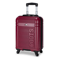 Roots Banff Carry-On Luggage - 20" - Merlot-Made of durable ABS