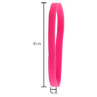 JAM Paper Durable Rubber Bands - Size 64 - Pink - 100 Pack-Stay stylishly organized by keeping bundles of mail, folders and paperwork together around the home, at school, or in the office.