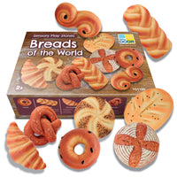 Yellow Door Sensory Play Stones - Breads of the World-A stunning selection of breads that will help turn your mud kitchen or role play area into a bakery!
