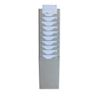 Pyramid Time Systems Pocket Time Card Rack-Keeps time cards & other items neatly organized