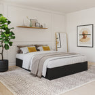 Nexera 3-Drawer Storage Bed Frame - Full Size - Black-7