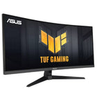 Asus TUF 34" Curved Gaming Monitor - Black - VG34VQ3B-FreeSync Premium delivers a seamless, tear-free gaming experience by enabling VRR (variable refresh rate) by default