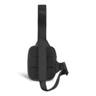 Champs Onyx Leather Holster Crossbody Bag - Black-Made of Genuine Cowhide Leather