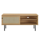 Modway Cambria 47" TV Stand - Oak-Cable Management Holes