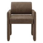 Modway Daven Fabric Upholstered Dining Chair - Mocha-7