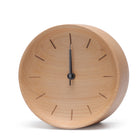 Nexten Pro Wooden Table Clock - Line - Dish Shape-Premium German Beech Wood