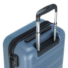 Roots Chalet 19" Hardside Carry-on Spinner Luggage - Misty Blue-Designed with eight 360-degree spinner wheels for smooth, effortless gliding on any surface