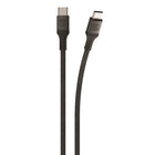 Scosche Strikeline USB-C to USB-C Charging Cable - 4' - Black-USB Type C power connector: the premium charging cable provides fast transfer rates, high-efficiency charging synching of power delivery equipped USB Type C devices