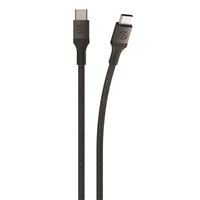 Scosche Strikeline USB-C to USB-C Charging Cable - 4' - Black-USB Type C power connector: the premium charging cable provides fast transfer rates, high-efficiency charging synching of power delivery equipped USB Type C devices