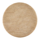 Modway Tori 31" Indoor/Outdoor Round Coffee Table - Travertine-Indoor/Outdoor Use