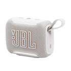 JBL Go 5 Ultra-Portable Bluetooth Speaker - White-Mood-boosting ambient edge lighting