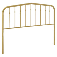 Modway Lennon Metal King Headboard - Gold-Metal King Headboard
