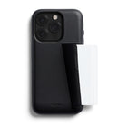 Bellroy 3-Card Cell Phone Case for Apple iPhone 15 Pro Max - Black- Fits up to 3 cards