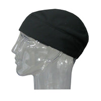 TechNiche HYPERKEWL Evaporative Cooling Beanie, Black, 2 Pack-Comfortable, quilted 100% cotton outer with HYPERKEWL fabric inner, water repellent nylon liner, and hook & loop attachments