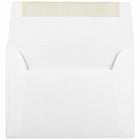 JAM Paper A2 Strathmore Invitation Envelopes - 4.375" x 5.75" - Bright White Wove - 50 Pack (191151I)-Size: A2 (4.38 x 5.75 inches)