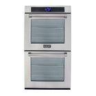 Kucht 30" 10 cu. ft. Double Electric Wall Oven - Stainless Steel-Quick preheat, Sabbath, Convection cooking