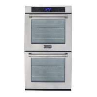 Kucht 30" 10 cu. ft. Double Electric Wall Oven - Stainless Steel-Quick preheat, Sabbath, Convection cooking
