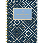 AT-A-GLANCE 2026 Emily Ley Simplified Navy Bees Weekly/Monthly Planner - 8-1/2" H x 5-3/8" W - Navy - Bilingual-12 tabbed months: January - December 2026