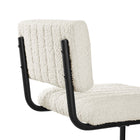 Modway Parity Boucle Bar Stools - Black Ivory - Set of 2-9