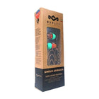 House of Marley Smile Jamaica In-Ear Headphones, Rasta (EM-JE041-RA)-Tangle-free braided cable