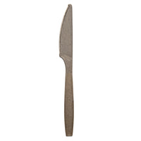 Eco Dinnerware Bulk Knives - 1000 Pack-Brown, Coffee bean chaff