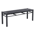 Zuo Iska Bench - Black-Seats up to 2