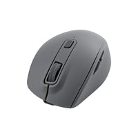 BlueDiamond Track Mobile Pro Wireless Mouse - Grey-Wireless Connectivity: Connect wirelessly with a 2.4G USB receiver, or plug in via USB-C cable connection