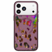 OtterBox Symmetry Clear Compatible with MagSafe Case with Camera Control for iPhone 17 Pro Max - Leopard Shift Pink-Integrated technology designed to support seamless interaction with Camera Control