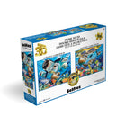Howard Robinson 3D/2D Howard Robinson Underwater & Turtle Beach Selfie Puzzle - 100 Pieces-Makes a great gift for pet lovers and puzzle fans