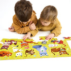 Banana Panda I Love Cats Puzzle-High-quality sturdy pieces are made from thick cardboard that provide a snug fit when pieced together