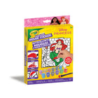Crayola Paint & Peel Mosaic Stickers Kit - Disney Princess-PAINT, PEEL, PLACE: Watch as beautiful artwork takes shape piece by piece as you paint each sticker, peel them off, then place them onto the mosaic board