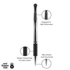 uni-ball Gel Grip Gel Pens – 0.7 mm – Black – 8 Pack-8 Pack