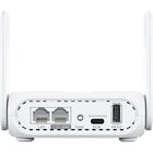 ASUS BE3600 Portable Dual Band Wi Fi 7 Travel Router - White-24/7 end-to-end protection with commercial-grade AiProtection