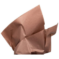 JAM Paper Tissue Paper - Brown - 50 Sheets-Colour: Brown | Great for birthdays, holidays, and any gifting occasion
