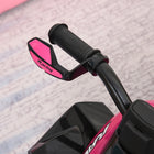 Aosom Kids Sliding Ride-On 4 Wheel ATV - Pink-Equipped with 3 pieces of pure music 