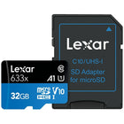 Lexar 32GB 633X CL10 Micro SDXC-Micro SDXC