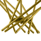 Modway Cherish Brass Metal Pendant Light - Brass-Height Adjustable Light Socket Rods