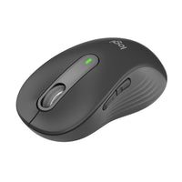 Logitech Signature M650L Wireless Mouse - Graphite-Scroll smarter: With Logitech Signature M650 Wireless Mouse you get line-by-line precision for documents and super-fast scrolling for long web pages; simply switch modes with a flick of the SmartWheel