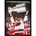 Frameworth Sebastian Aho 20" H x 29" W Framed Canvas Carolina Hurricanes 2026 Stanley Cup Champions Framed Canvas - Officially Licensed NHL/NHLPA-Officially licensed NHL and NHLPA wall art: Sebastian Aho 20x29 Framed Canvas Carolina Hurricanes 2026 Stanley Cup Champions for Carolina Hurricanes fans and collectors