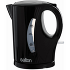 Salton Cordless Electric 1 L Kettle - Black-Stainless steel heating element resists corrosion and scale build up 