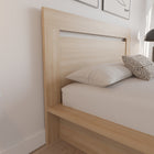Nexera Malibu Headboard - Full Size - Natural Blonde Oak-7
