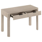 Hudson&Canal Lonsdale 48'' Desk - Alder White-Clean with a soft, dry cloth and no harsh chemicals or abrasive cleaning materials