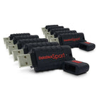 Centon DataStick Sport 4 GB USB 2.0 Flash Drive - Black - 10 Pack-4 GB capacity
