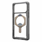 UAG Plasma XTE Compatible with MagSafe Rugged Case for iPhone 17 Pro Max - Ash/Titanium-Enhanced corners to disperse impact