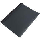 JAM Paper Plastic Report Covers with Slide Lock Clip Letter Size - 9 x 12 - Black with Clear Front - 6 Pack-Colour: Black
