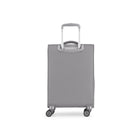 Bugatti Amsterdam 2-Piece Softside Luggage Set - Grey-Zipper-release expansion system allows 20% more packing space