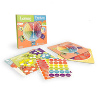 Open The Joy Learning Emotions - English Version-This easy-to-carry set of resources will help children identify their emotions and know how to react to them