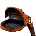 Champs Onyx Sling Bag - Brown-Inner slip pocket