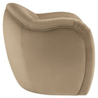 Modway Compose Performance Velvet Accent Chair - Taupe-French Piping Trim