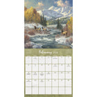 DateWorks 2026 16-Month Wall Calendar - 12" x 12" - Country Road - English-Scenic